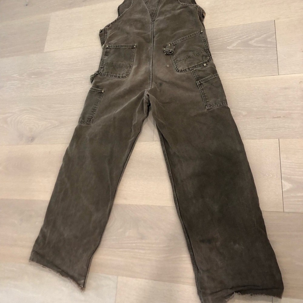 Carhartt Brown Men’s Cargo Overalls - Picture 11 of 12